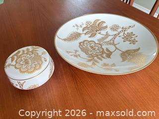 MaxSold Auction: Selb Heinrich Platter and Dish with Cover.    A - London (Ontario, Canada) PARTNER MANAGED Estate Sale Online Auction - Brixham Crescent