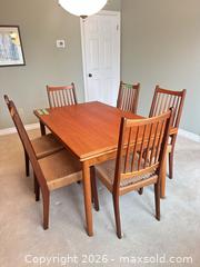 MaxSold Auction: Teak Dining Table and Chairs.     C - London (Ontario, Canada) PARTNER MANAGED Estate Sale Online Auction - Brixham Crescent