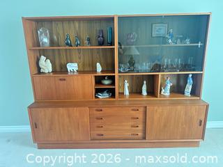 MaxSold Auction: Teak Display Case and Hutch.   C - London (Ontario, Canada) PARTNER MANAGED Estate Sale Online Auction - Brixham Crescent