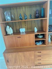 MaxSold Auction: Teak Display Case and Hutch.   C - London (Ontario, Canada) PARTNER MANAGED Estate Sale Online Auction - Brixham Crescent