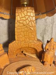 MaxSold Auction: Vintage Adrien Arpin Hand Carved Wood Lamp B - London (Ontario, Canada) PARTNER MANAGED Estate Sale Online Auction - Brixham Crescent
