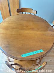 MaxSold Auction: Wooden Round Table D   - London (Ontario, Canada) PARTNER MANAGED Estate Sale Online Auction - Brixham Crescent