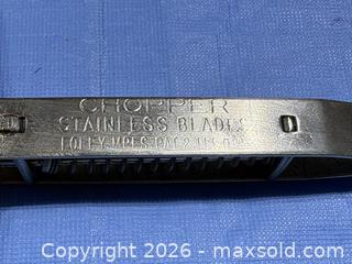 MaxSold Auction: Vintage Foley Stainless Steel Kitchen Chopper - Ottawa (Stittsville)(Ontario, Canada) SELLER MANAGED Downsizing Online Auction - Heritage Grove Crescent
