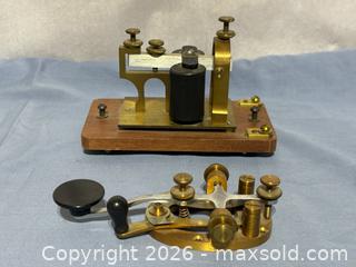 MaxSold Auction: Vintage J.H. Bunnel & Co. Telegraph Key Feb.1/1954 - Ottawa (Stittsville)(Ontario, Canada) SELLER MANAGED Downsizing Online Auction - Heritage Grove Crescent
