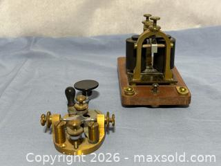 MaxSold Auction: Vintage J.H. Bunnel & Co. Telegraph Key Feb.1/1954 - Ottawa (Stittsville)(Ontario, Canada) SELLER MANAGED Downsizing Online Auction - Heritage Grove Crescent