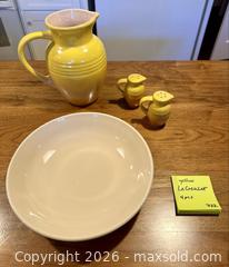 MaxSold Auction: Le Creuset 4-Piece Stoneware Serving Set, Yellow/Cream - Augusta (Georgia, USA) PARTNER MANAGED Estate Sale Online Auction - Monte Sano Avenue