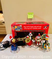 MaxSold Auction: Looney Tunes Bugs Bunny Brass Band Holiday Musical Figurine Set - Augusta (Georgia, USA) PARTNER MANAGED Estate Sale Online Auction - Monte Sano Avenue