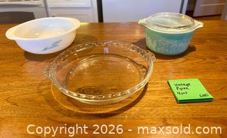MaxSold Auction: Pyrex 4-Piece Glass Bakeware Set - Augusta (Georgia, USA) PARTNER MANAGED Estate Sale Online Auction - Monte Sano Avenue