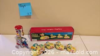 MaxSold Auction: Schylling Wind-Up Tin Toy with Original Box & Key - Augusta (Georgia, USA) PARTNER MANAGED Estate Sale Online Auction - Monte Sano Avenue