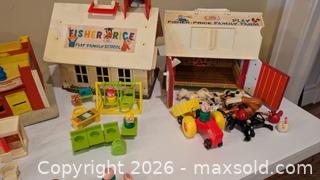 MaxSold Auction: Vintage Fisher-Price Playsets with Houses, Figures & Vehicles - Augusta (Georgia, USA) PARTNER MANAGED Estate Sale Online Auction - Monte Sano Avenue
