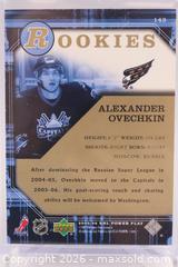 MaxSold Auction: 2005-06 Upper Deck Power Play Alexander Ovechkin Rookie Card - Vaughan (Ontario, Canada) PARTNER MANAGED Reseller Online Auction - Steeles Avenue West Suite