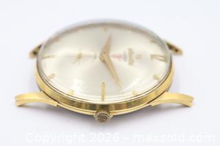 MaxSold Auction: Atlantic Super 21 Gold Plated Manual-Wind Watch, 21 Jewels, working - Vaughan (Ontario, Canada) PARTNER MANAGED Reseller Online Auction - Steeles Avenue West Suite