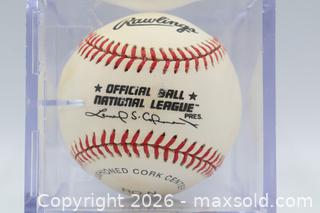 MaxSold Auction: Cal Ripken Jr Autographed Baseball with COA #2 - Vaughan (Ontario, Canada) PARTNER MANAGED Reseller Online Auction - Steeles Avenue West Suite