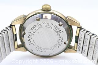 MaxSold Auction: Fontaine Manual Wind Gold-Tone Wristwatch, working - Vaughan (Ontario, Canada) PARTNER MANAGED Reseller Online Auction - Steeles Avenue West Suite