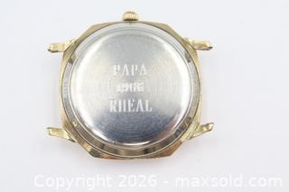 MaxSold Auction: Longines Grand Prize Automatic Gold Plated Watch, working - Vaughan (Ontario, Canada) PARTNER MANAGED Reseller Online Auction - Steeles Avenue West Suite