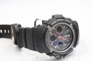 MaxSold Auction: Lot of 3 - Casio G-Shock Kodiak Sports Analog-Digital Chronograph Watch - Vaughan (Ontario, Canada) PARTNER MANAGED Reseller Online Auction - Steeles Avenue West Suite