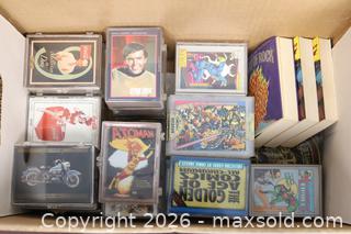 MaxSold Auction: Mixed Lot of Vintage Pop Culture Collectibles (Cards/Comic-Related Items/Books) - Vaughan (Ontario, Canada) PARTNER MANAGED Reseller Online Auction - Steeles Avenue West Suite