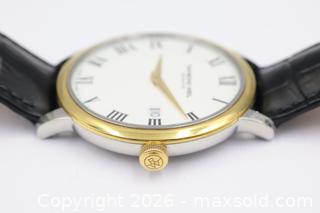 MaxSold Auction: Raymond Weil Quartz Wristwatch, working - Vaughan (Ontario, Canada) PARTNER MANAGED Reseller Online Auction - Steeles Avenue West Suite