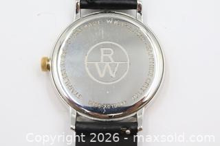 MaxSold Auction: Raymond Weil Quartz Wristwatch, working - Vaughan (Ontario, Canada) PARTNER MANAGED Reseller Online Auction - Steeles Avenue West Suite