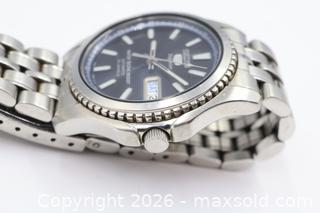 MaxSold Auction: Seiko 5 Superior Automatic 23 Jewels Stainless Steel Watch, working - Vaughan (Ontario, Canada) PARTNER MANAGED Reseller Online Auction - Steeles Avenue West Suite