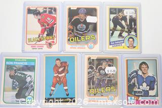 MaxSold Auction: Vintage Hockey Card Rookie Lot #1 - Vaughan (Ontario, Canada) PARTNER MANAGED Reseller Online Auction - Steeles Avenue West Suite