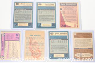 MaxSold Auction: Vintage Hockey Card Rookie Lot #1 - Vaughan (Ontario, Canada) PARTNER MANAGED Reseller Online Auction - Steeles Avenue West Suite