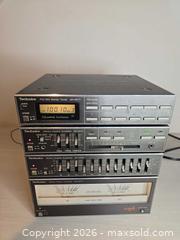 MaxSold Auction: Technics "The Concise" Stereo Separates SA-007 Series Components Japan Made - Manalapan Township (New Jersey, USA) SELLER MANAGED Moving Online Auction - Timber Lane