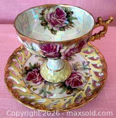 MaxSold Auction: 12 Mixed Bone & Fine China Teacup & Saucer Sets - Pleasant Hill (California, USA) PARTNER MANAGED Blackhawk Estate Sale Online Auction - Contra Costa Boulevard
