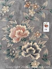 MaxSold Auction: 8' x 10' Wool Floral Area Rug - Gray/Blue/Cream/Pink - Pleasant Hill (California, USA) PARTNER MANAGED Blackhawk Estate Sale Online Auction - Contra Costa Boulevard
