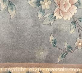 MaxSold Auction: 8' x 10' Wool Floral Area Rug - Gray/Blue/Cream/Pink - Pleasant Hill (California, USA) PARTNER MANAGED Blackhawk Estate Sale Online Auction - Contra Costa Boulevard