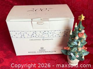 MaxSold Auction: Annual Four Royal Copenhagen Porcelain Christmas Tree Figurines  - Pleasant Hill (California, USA) PARTNER MANAGED Blackhawk Estate Sale Online Auction - Contra Costa Boulevard