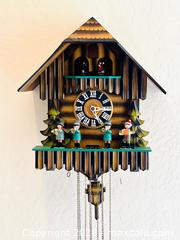 MaxSold Auction: Black Forest Chalet Cuckoo Wall Clock - Pleasant Hill (California, USA) PARTNER MANAGED Blackhawk Estate Sale Online Auction - Contra Costa Boulevard