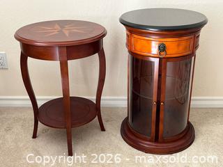 MaxSold Auction: Bombay Company Round End Tables - Pleasant Hill (California, USA) PARTNER MANAGED Blackhawk Estate Sale Online Auction - Contra Costa Boulevard