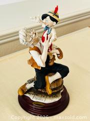 MaxSold Auction: Giuseppe Armani ltd. edition Pinocchio Disney Collector's Lot inc. Walt Disney - Pleasant Hill (California, USA) PARTNER MANAGED Blackhawk Estate Sale Online Auction - Contra Costa Boulevard