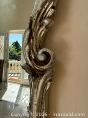MaxSold Auction: Large Antique Silver Rococo Baroque Wall Mirror - Pleasant Hill (California, USA) PARTNER MANAGED Blackhawk Estate Sale Online Auction - Contra Costa Boulevard