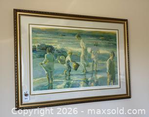 MaxSold Auction: Limited Edition Framed Print #83/300, Artist Signed - Pleasant Hill (California, USA) PARTNER MANAGED Blackhawk Estate Sale Online Auction - Contra Costa Boulevard