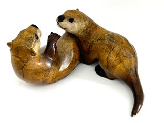 MaxSold Auction: Limited Edition Solid Bronze Otter Sculpture, Signed - Pleasant Hill (California, USA) PARTNER MANAGED Blackhawk Estate Sale Online Auction - Contra Costa Boulevard