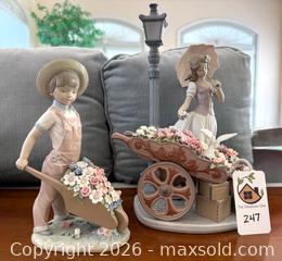 MaxSold Auction: Lladró Porcelain Figurine Set Flowers for Everyone (010.06809) - Pleasant Hill (California, USA) PARTNER MANAGED Blackhawk Estate Sale Online Auction - Contra Costa Boulevard