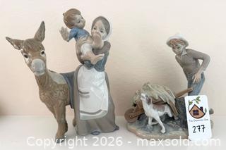 MaxSold Auction: Lladro Porcelain Figurine Pair — Children & Animals, Medium - Pleasant Hill (California, USA) PARTNER MANAGED Blackhawk Estate Sale Online Auction - Contra Costa Boulevard