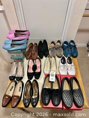 MaxSold Auction: Lot of 15 Women's Mixed Brand Shoes - Robert Zur, Bally, Adidas, Attilio Giusti Leombruni - Pleasant Hill (California, USA) PARTNER MANAGED Blackhawk Estate Sale Online Auction - Contra Costa Boulevard