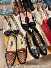 MaxSold Auction: Lot of 15 Women's Mixed Brand Shoes - Robert Zur, Bally, Adidas, Attilio Giusti Leombruni - Pleasant Hill (California, USA) PARTNER MANAGED Blackhawk Estate Sale Online Auction - Contra Costa Boulevard