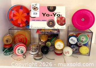 MaxSold Auction: Lot of 30+ Yo-Yos: Duncan, Tico & Various Brands - Pleasant Hill (California, USA) PARTNER MANAGED Blackhawk Estate Sale Online Auction - Contra Costa Boulevard