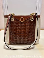 MaxSold Auction: Lot of 5 Leather & Mixed-Material Bags & Wallets (Dooney, Bally, Brahmin) - Pleasant Hill (California, USA) PARTNER MANAGED Blackhawk Estate Sale Online Auction - Contra Costa Boulevard