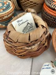 MaxSold Auction: Mixed Handwoven Basket & Trinket Box Lot, 6–10 Pieces - Pleasant Hill (California, USA) PARTNER MANAGED Blackhawk Estate Sale Online Auction - Contra Costa Boulevard