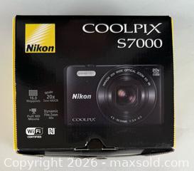 MaxSold Auction: Mixed Lot Digital Compact Cameras — Nikon, Olympus & Generic - Pleasant Hill (California, USA) PARTNER MANAGED Blackhawk Estate Sale Online Auction - Contra Costa Boulevard