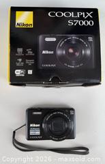 MaxSold Auction: Mixed Lot Digital Compact Cameras — Nikon, Olympus & Generic - Pleasant Hill (California, USA) PARTNER MANAGED Blackhawk Estate Sale Online Auction - Contra Costa Boulevard