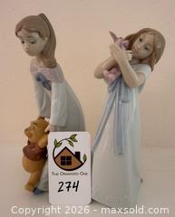 MaxSold Auction: NAO Disney Porcelain Winnie the Pooh & Piglet Figurine 8-9 in - Pleasant Hill (California, USA) PARTNER MANAGED Blackhawk Estate Sale Online Auction - Contra Costa Boulevard