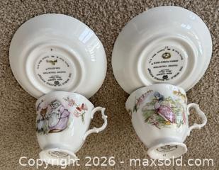 MaxSold Auction: Royal Albert Beatrix Potter Porcelain Tea Set & Figurines (1986) - Pleasant Hill (California, USA) PARTNER MANAGED Blackhawk Estate Sale Online Auction - Contra Costa Boulevard