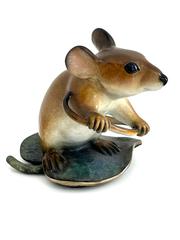 MaxSold Auction: Small Bronze Mouse Figurine by Jack & Mary Regat - Pleasant Hill (California, USA) PARTNER MANAGED Blackhawk Estate Sale Online Auction - Contra Costa Boulevard