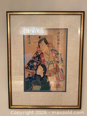 MaxSold Auction: 3 Framed Japanese Ukiyo-e  Woodblock Prints B - Toronto (Ontario, Canada) Estate Sale Online Auction - Sheppard Avenue East (CONDO)